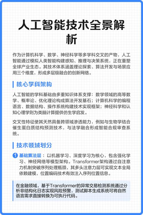 人工智能技术全景解析 从理论基础到算法软件开发的完整图景